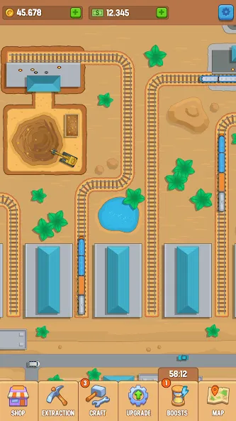 Скачать взлом Train. Station. Railroad. (Трейн Кликер)  [МОД Все открыто] — стабильная версия apk на Андроид screen 1