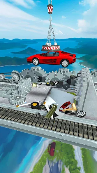 Скачать взлом Car Crusher Kingdom (Кар Крашер Кингдом)  [МОД Unlocked] — стабильная версия apk на Андроид screen 1