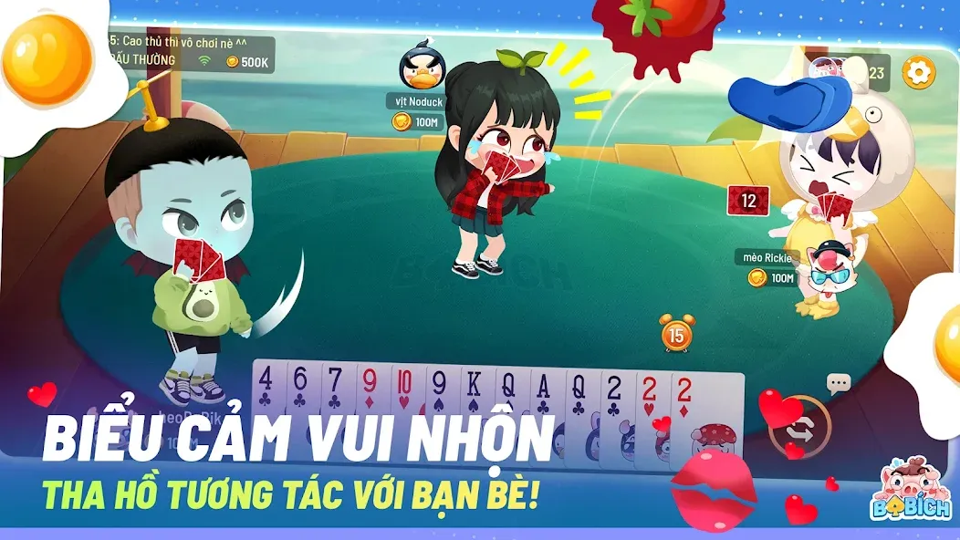 Взлом Ba Bich — Tien Len Mien Nam  [МОД Unlocked] — последняя версия apk на Андроид screen 4