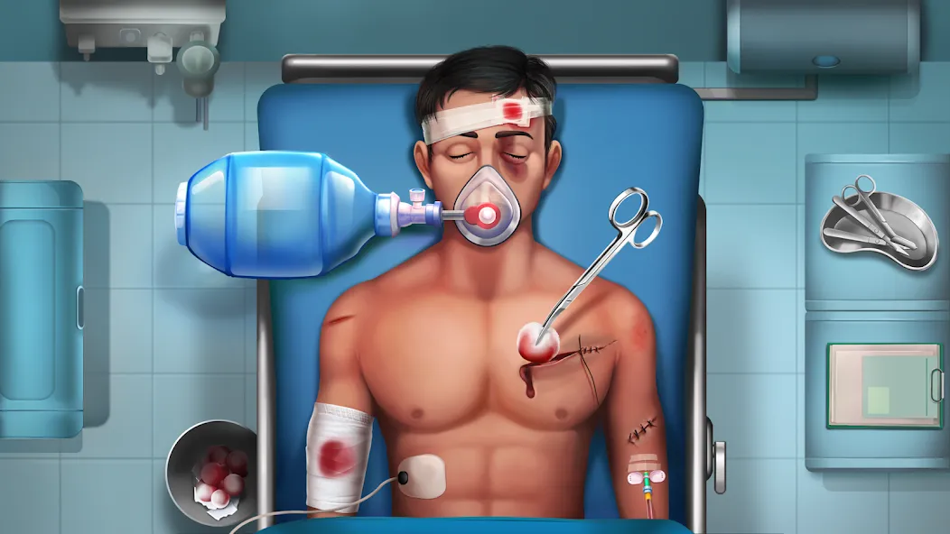 Взломанная Doctor Hospital Games Offline  [МОД Меню] — последняя версия apk на Андроид screen 2