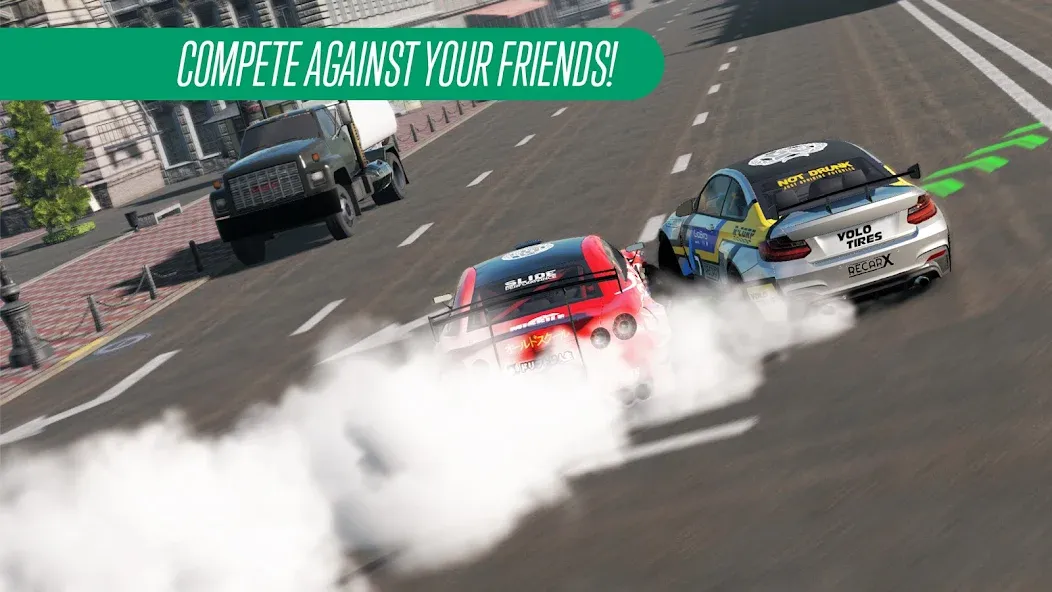 Скачать взломанную CarX Drift Racing 2 (КарХ Дрифт Рейсинг 2)  [МОД Mega Pack] — полная версия apk на Андроид screen 1