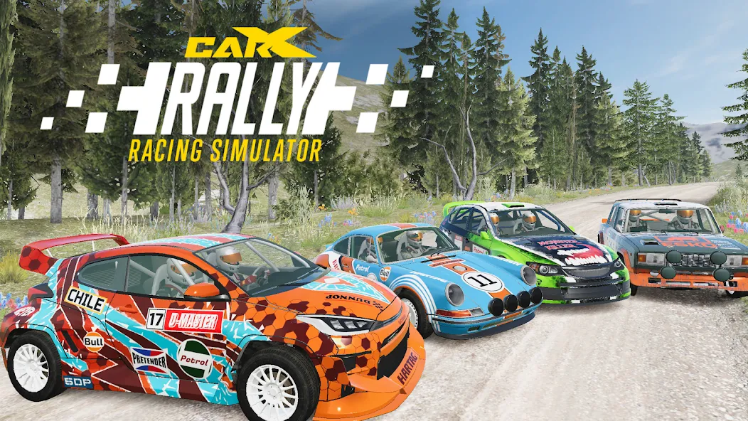 Скачать взлом CarX Rally (КарХ Ралли)  [МОД Меню] — последняя версия apk на Андроид screen 1