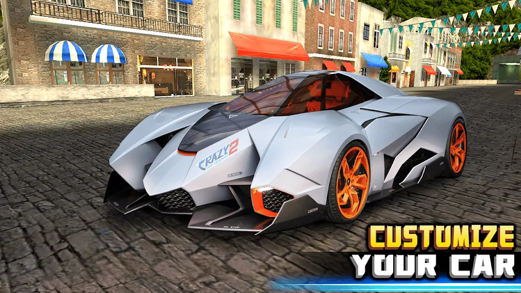 Взлом Crazy for Speed 2 (Крэйзи фо Спид 2)  [МОД Меню] — стабильная версия apk на Андроид screen 3