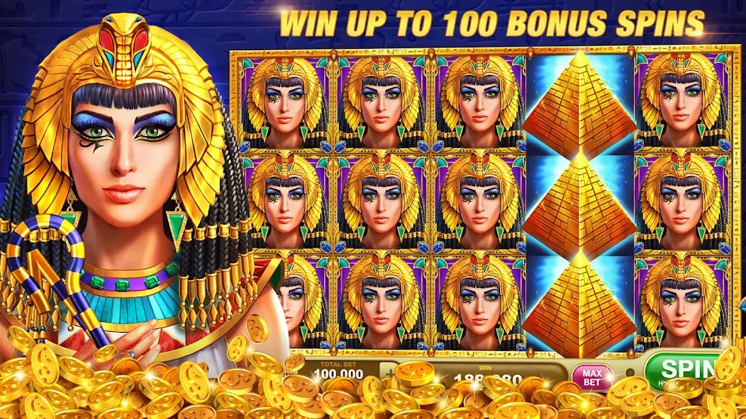 Скачать взломанную Slots Rush: Vegas Casino Slots (Слотс Раш)  [МОД Много денег] — последняя версия apk на Андроид screen 2