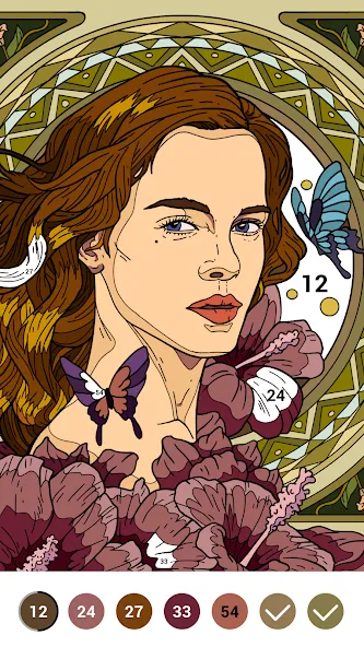 Скачать взлом Casual Color — Color by Number  [МОД Все открыто] — последняя версия apk на Андроид screen 1