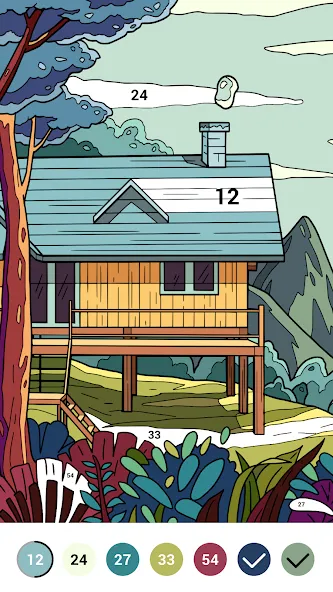 Скачать взлом Casual Color — Color by Number  [МОД Все открыто] — последняя версия apk на Андроид screen 3