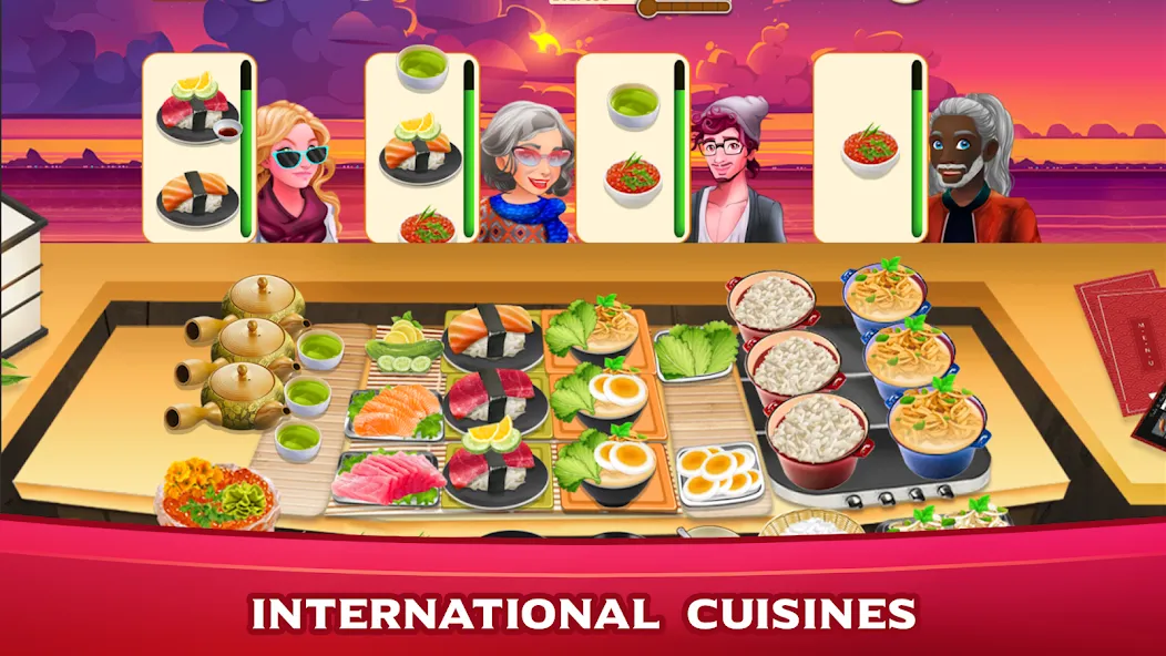 Взломанная Cooking Mastery: Kitchen games  [МОД Много монет] — стабильная версия apk на Андроид screen 5