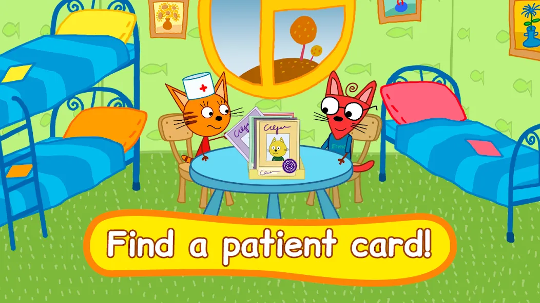 Скачать взлом Kid-E-Cats: Animal hospital  [МОД Menu] — последняя версия apk на Андроид screen 1