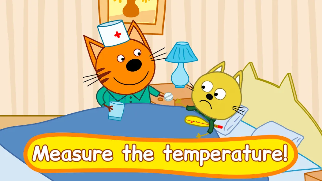 Скачать взлом Kid-E-Cats: Animal hospital  [МОД Menu] — последняя версия apk на Андроид screen 3