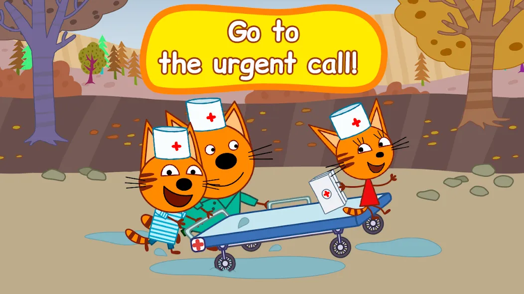 Скачать взлом Kid-E-Cats: Animal hospital  [МОД Menu] — последняя версия apk на Андроид screen 4