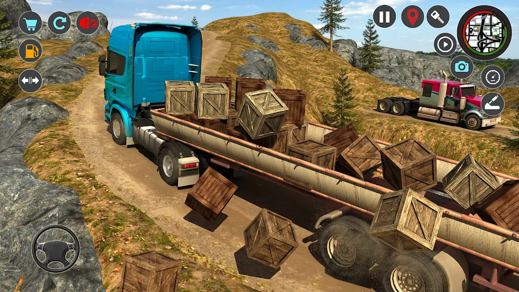 Скачать взлом Transport Simulator Truck Game  [МОД Бесконечные монеты] — последняя версия apk на Андроид screen 3