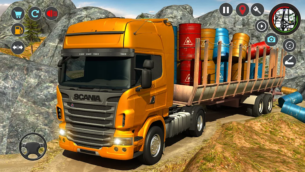 Скачать взлом Transport Simulator Truck Game  [МОД Бесконечные монеты] — последняя версия apk на Андроид screen 4