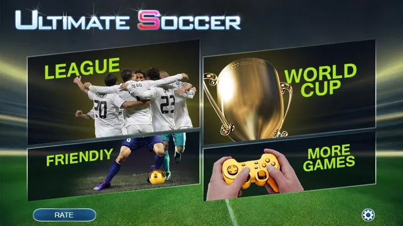 Взломанная Ultimate Soccer — Football  [МОД Много денег] — полная версия apk на Андроид screen 3