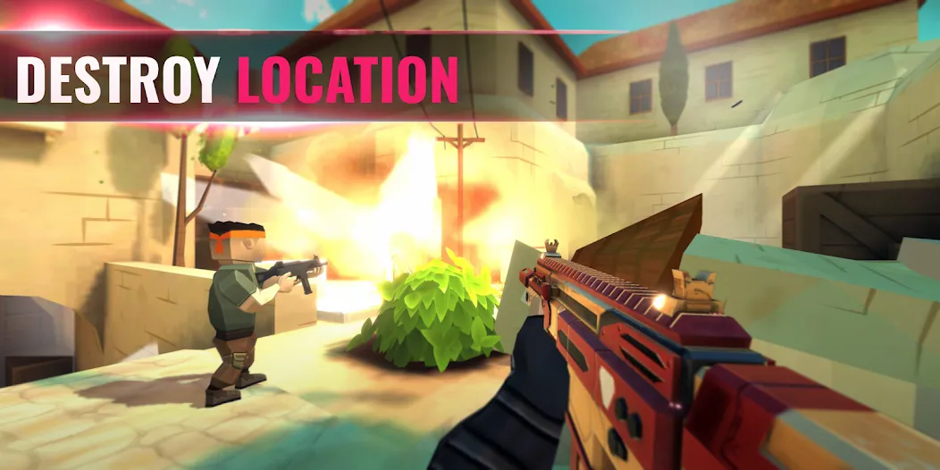 Взломанная Tactic Shot: FPS Action 4v4 (Тактический выстрел)  [МОД Много денег] — полная версия apk на Андроид screen 4