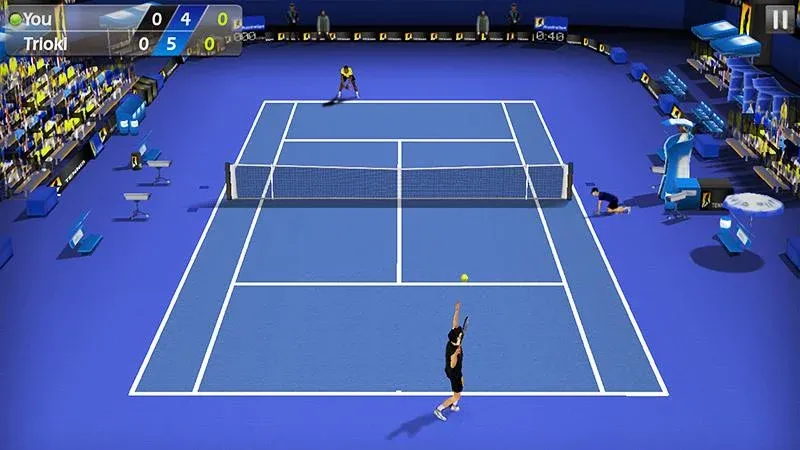 Взломанная 3D Tennis  [МОД Menu] — стабильная версия apk на Андроид screen 1