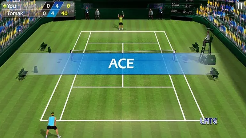 Взломанная 3D Tennis  [МОД Menu] — стабильная версия apk на Андроид screen 2