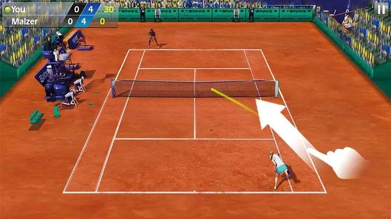 Взломанная 3D Tennis  [МОД Menu] — стабильная версия apk на Андроид screen 3