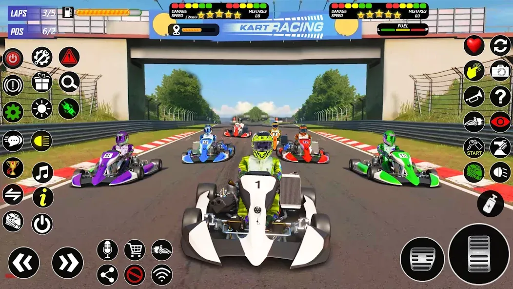 Скачать взломанную Buggy Race: Kart Racing Games  [МОД Все открыто] — последняя версия apk на Андроид screen 2