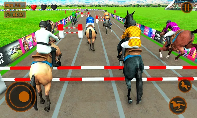 Скачать взломанную Mounted Horse Racing Games  [МОД Бесконечные монеты] — стабильная версия apk на Андроид screen 1