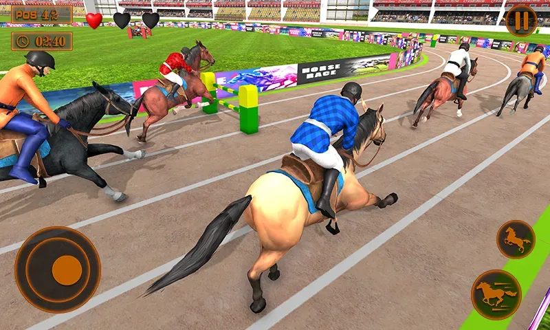 Скачать взломанную Mounted Horse Racing Games  [МОД Бесконечные монеты] — стабильная версия apk на Андроид screen 4