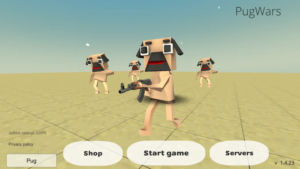 Скачать взломанную PugWars (Пагварс)  [МОД Unlimited Money] — последняя версия apk на Андроид screen 4