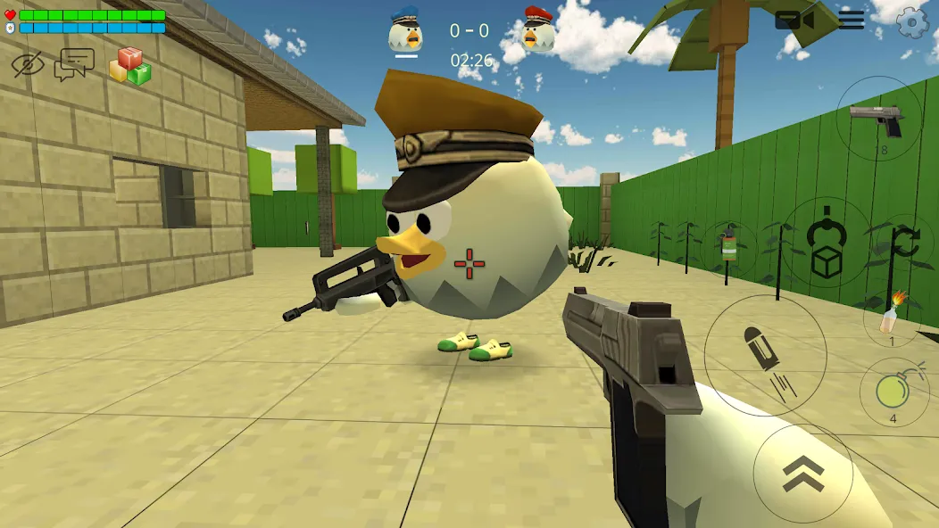 Взломанная Chicken Gun (Чикен Ган)  [МОД Unlocked] — полная версия apk на Андроид screen 2