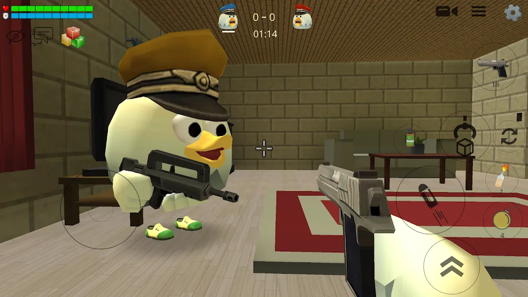 Взломанная Chicken Gun (Чикен Ган)  [МОД Unlocked] — полная версия apk на Андроид screen 3