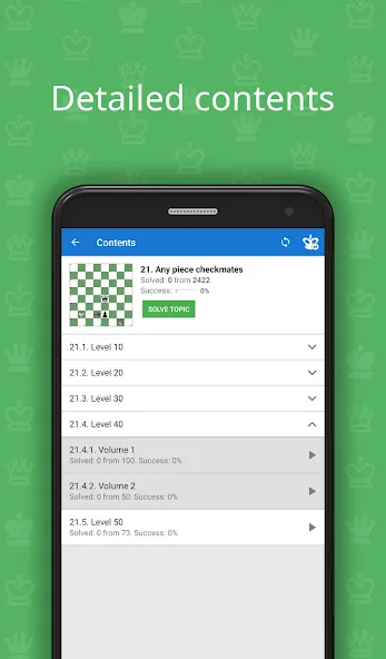 Взломанная Mate in 2 (Chess Puzzles)  [МОД Все открыто] — последняя версия apk на Андроид screen 5