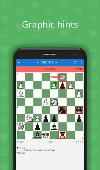 Взломанная Chess Tactics for Beginners  [МОД Все открыто] — последняя версия apk на Андроид screen 2