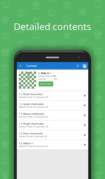 Взломанная Chess Tactics for Beginners  [МОД Все открыто] — последняя версия apk на Андроид screen 5