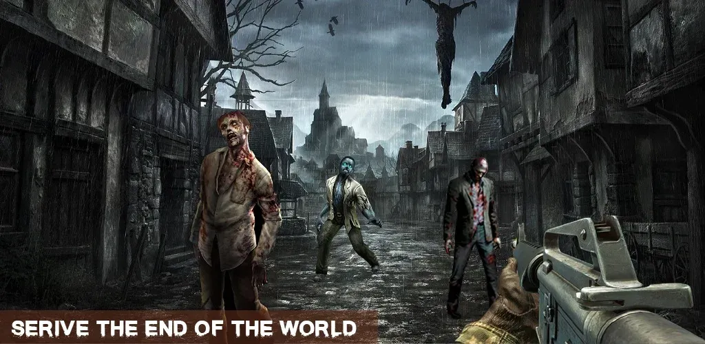 Взлом Zombie Games 3d 2024 : fps War  [МОД Бесконечные монеты] — последняя версия apk на Андроид screen 5