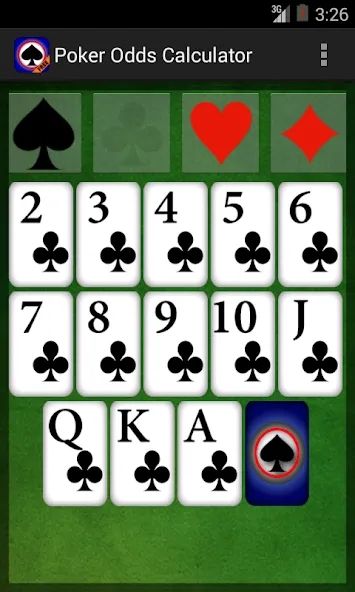 Скачать взлом Poker Odds Calculator (Покер Оддс Калькулятор)  [МОД Menu] — полная версия apk на Андроид screen 5