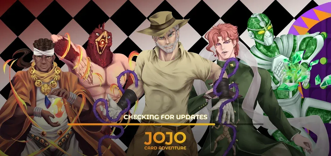 Скачать взлом JOJO: Card Adventure－TCG & CCG (Джоджо)  [МОД Бесконечные монеты] — полная версия apk на Андроид screen 1