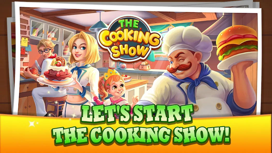 Взломанная The Cooking Show (Зе Кукинг Шоу)  [МОД Много монет] — стабильная версия apk на Андроид screen 1