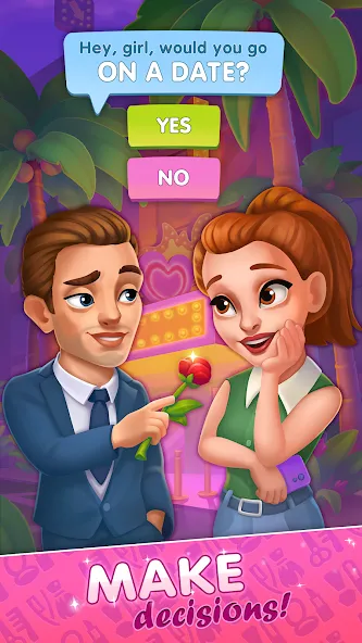 Взломанная Beauty Tycoon: Hair Salon Game (Бьюти Тайкун)  [МОД Много монет] — последняя версия apk на Андроид screen 2