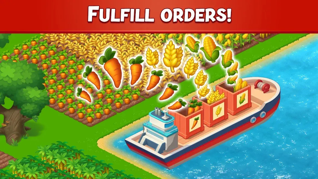 Взлом Farm City: Farming & Building (Фарм Сити)  [МОД Menu] — последняя версия apk на Андроид screen 3