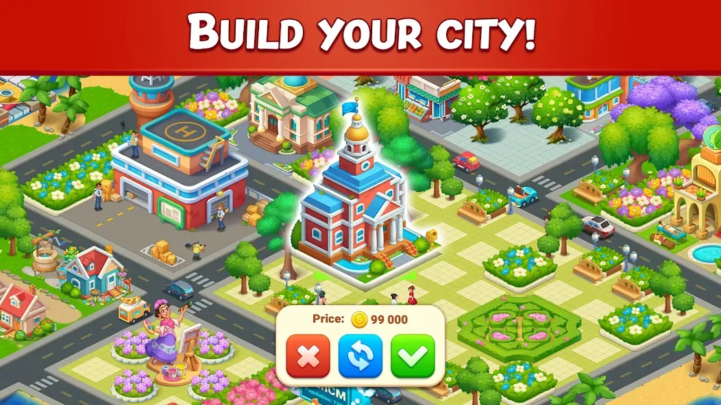 Взлом Farm City: Farming & Building (Фарм Сити)  [МОД Menu] — последняя версия apk на Андроид screen 4