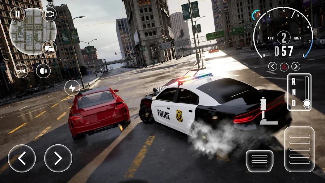 Взломанная Police Car Simulator 2023 (Полицейский симулятор автомобиля 2023)  [МОД Много монет] — стабильная версия apk на Андроид screen 2