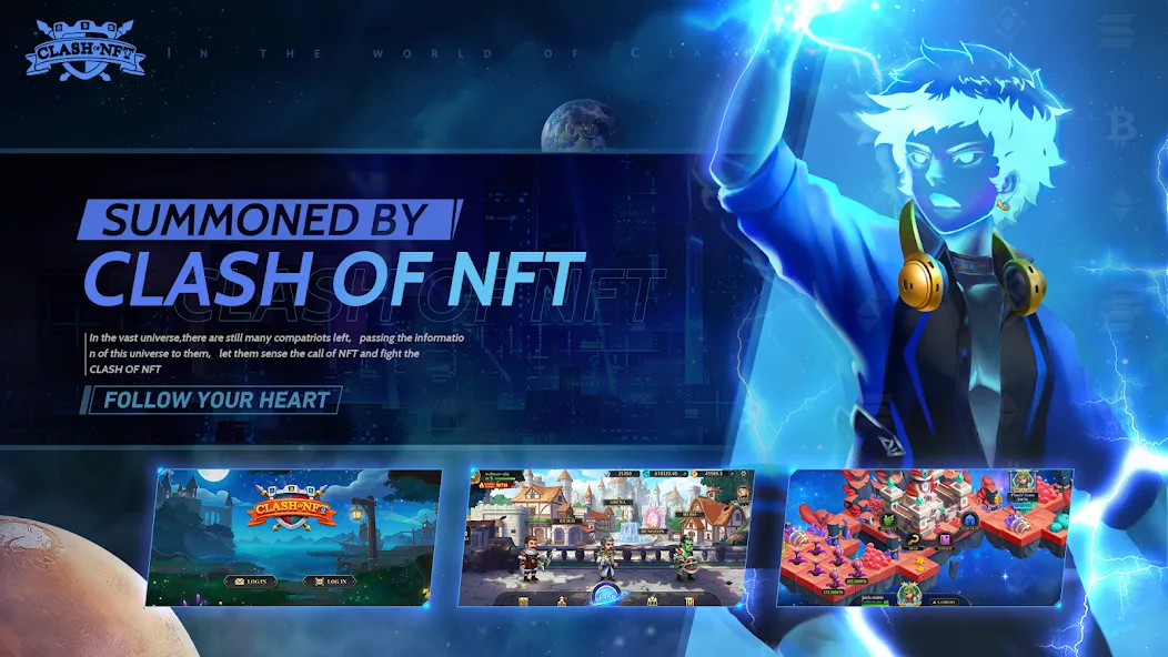 Взломанная Clash Of NFT (Клаш оф НФТ)  [МОД Mega Pack] — стабильная версия apk на Андроид screen 2