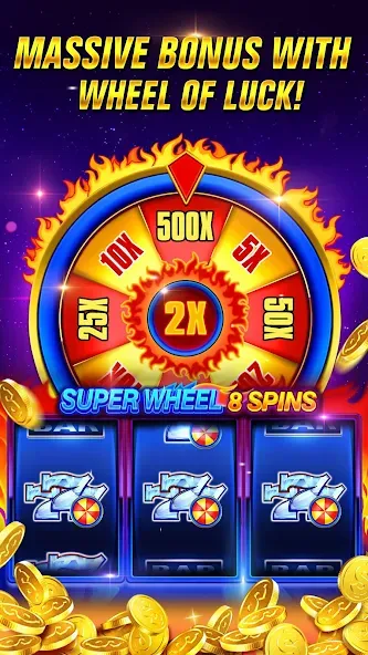 Скачать взломанную Double Fortune Casino Games (Дабл Фортюн Казино Игры)  [МОД Menu] — последняя версия apk на Андроид screen 5