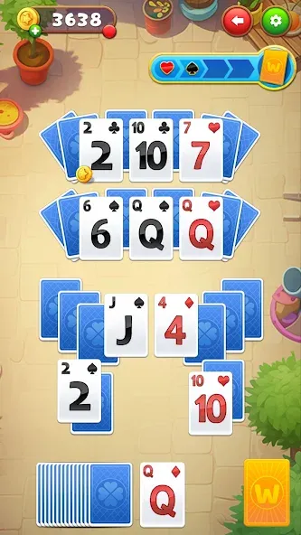 Скачать взломанную Kings & Queens: Solitaire Game  [МОД Все открыто] — стабильная версия apk на Андроид screen 5