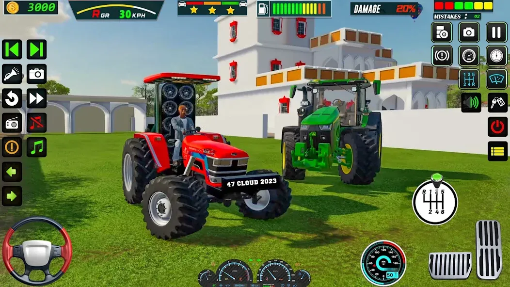 Взлом US Tractor Farming Games 3d  [МОД Бесконечные деньги] — последняя версия apk на Андроид screen 1