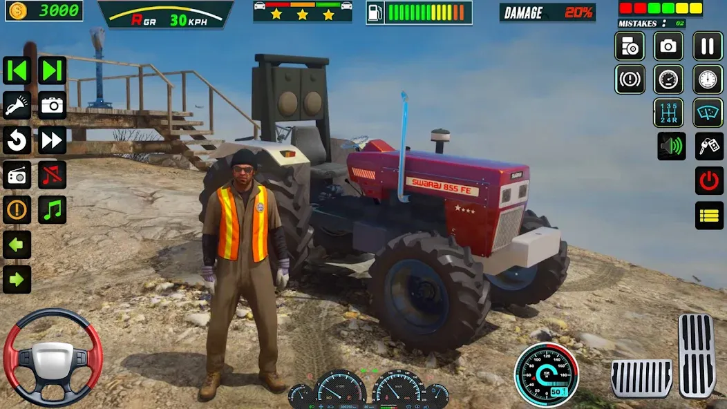 Взлом US Tractor Farming Games 3d  [МОД Бесконечные деньги] — последняя версия apk на Андроид screen 3