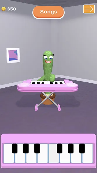 Взломанная Talking Cactus (Токинг Кактус)  [МОД Unlocked] — последняя версия apk на Андроид screen 3