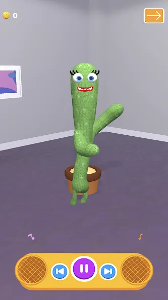 Взломанная Talking Cactus (Токинг Кактус)  [МОД Unlocked] — последняя версия apk на Андроид screen 5