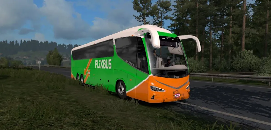 Взломанная Bus Game Traveling Simulator  [МОД Menu] — полная версия apk на Андроид screen 3