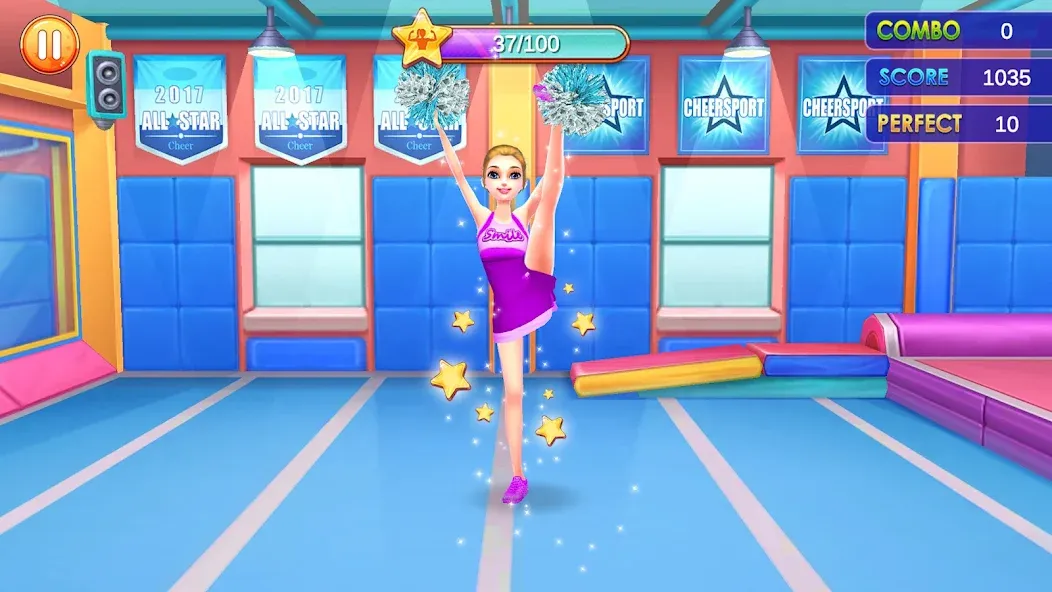 Взломанная Cheerleader Champion Dance Now  [МОД Бесконечные деньги] — полная версия apk на Андроид screen 4