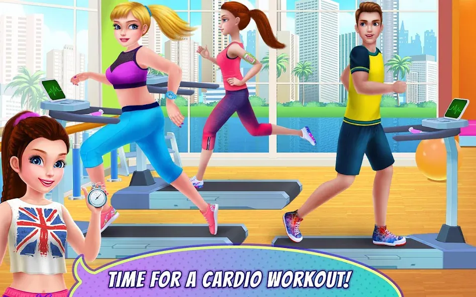 Скачать взлом Fitness Girl — Dance & Play  [МОД Бесконечные монеты] — стабильная версия apk на Андроид screen 5