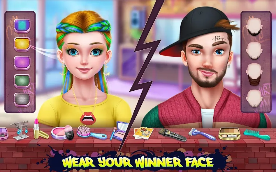 Взломанная Hip Hop Battle — Girls vs Boys  [МОД Unlimited Money] — полная версия apk на Андроид screen 4