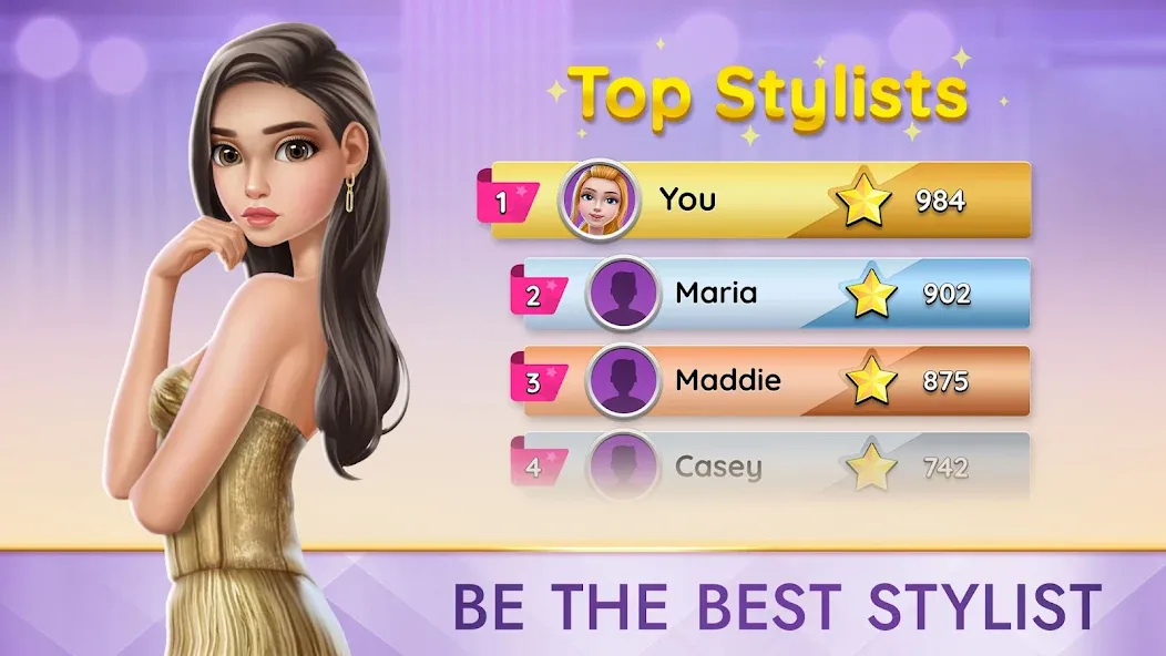 Скачать взломанную Super Stylist Fashion Makeover  [МОД Меню] — стабильная версия apk на Андроид screen 3